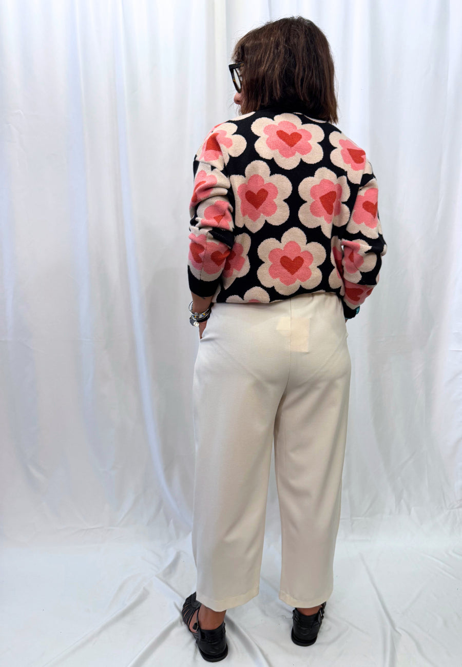 MAGLIONE FLOWER IN LOVE - Compania Fantastica