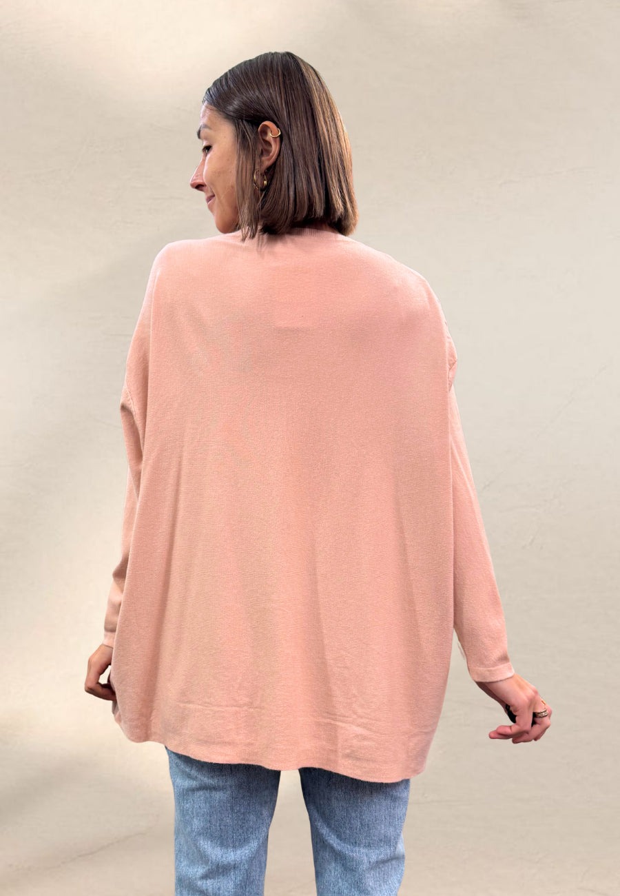 MAGLIONE BASIC OVER - Paris Fashion Shop