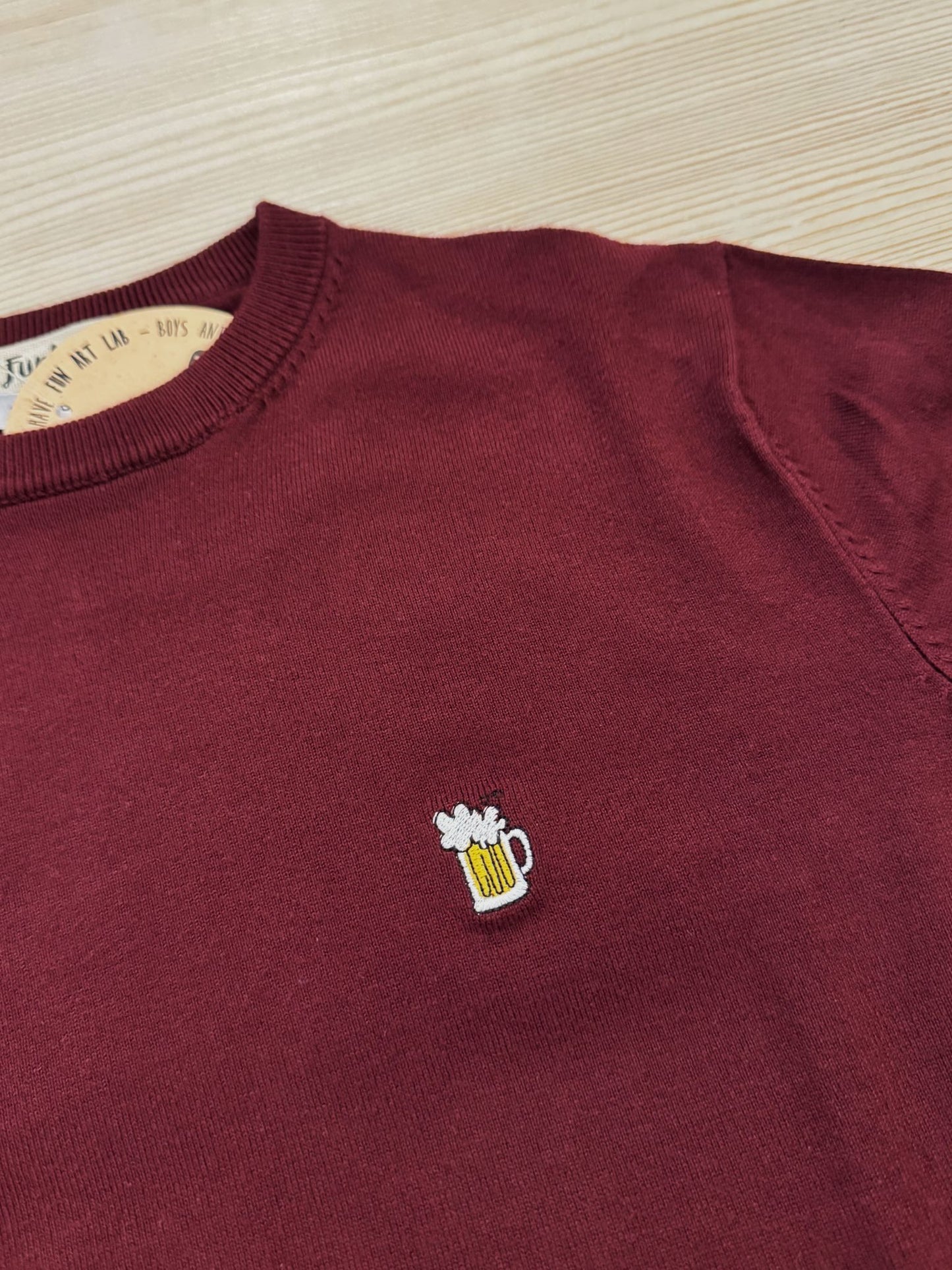 MAGLIONE BIRRA LISCIO