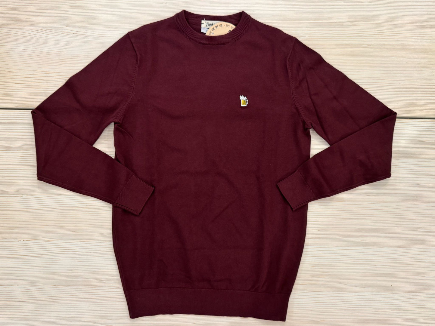 MAGLIONE BIRRA LISCIO