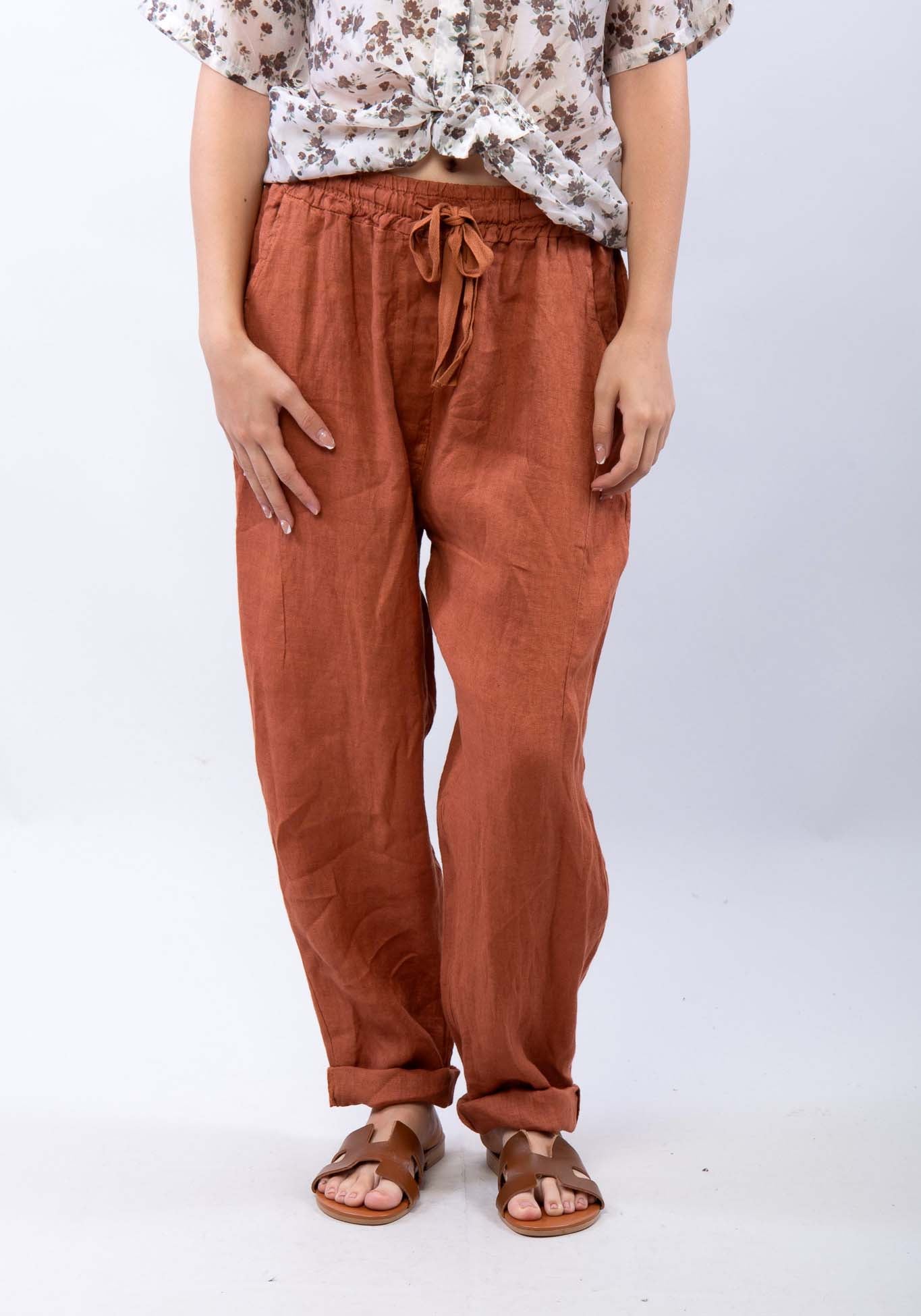 PANTALONE LINO - Fun Art Lab