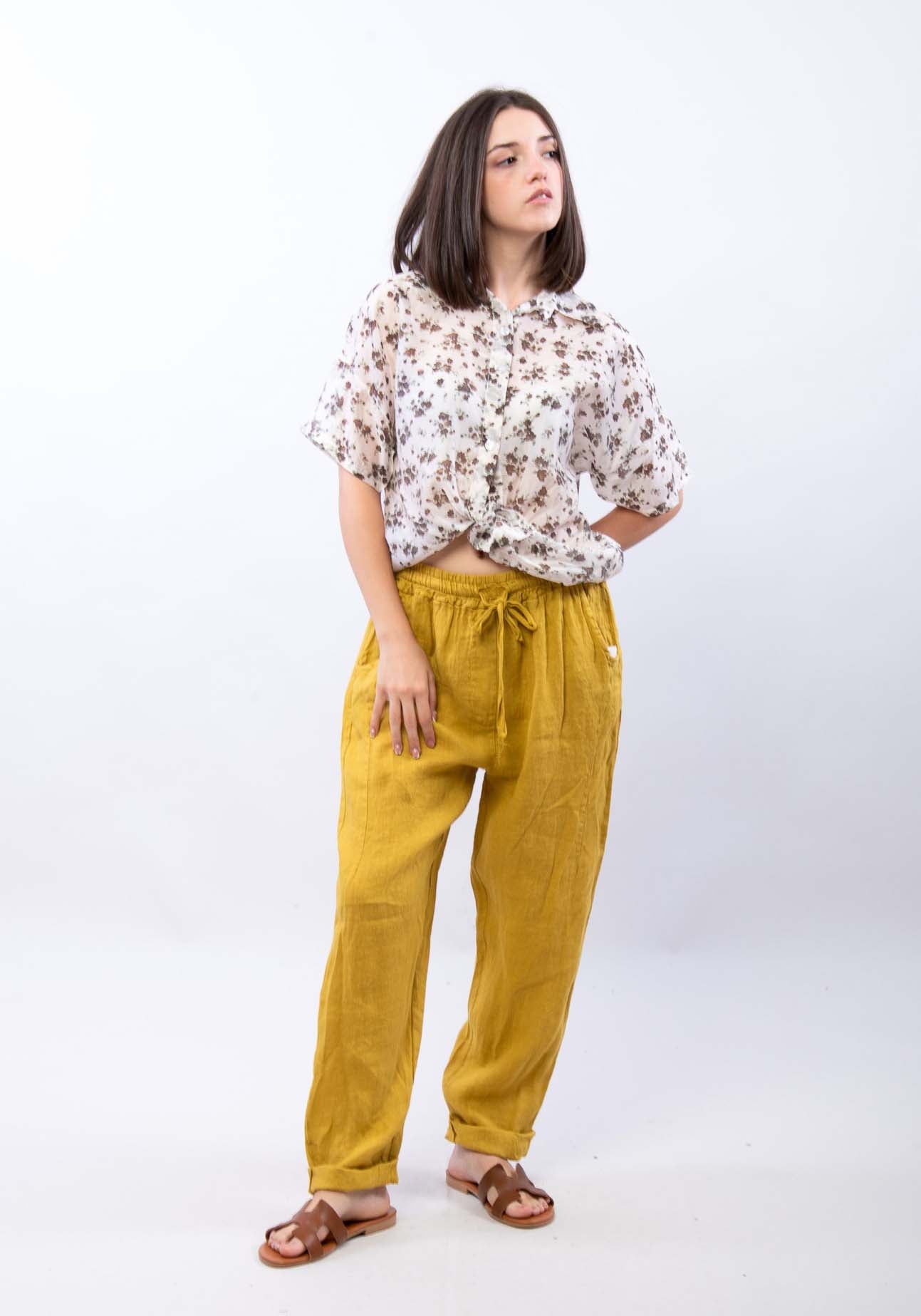 PANTALONE LINO - Fun Art Lab