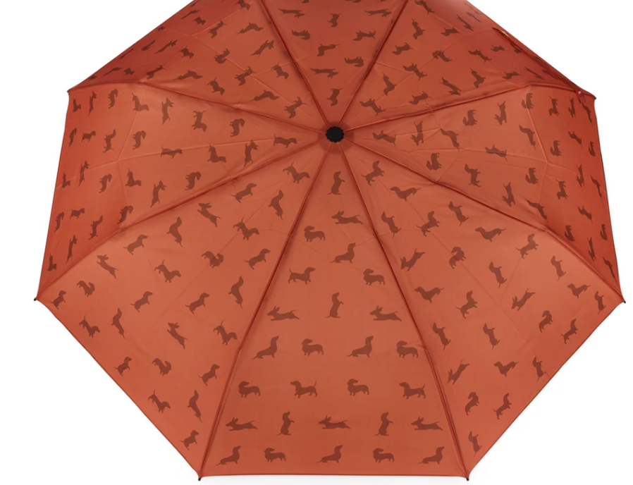 OMBRELLO TECKEL CHRISTMAS MARRONE - Balvi