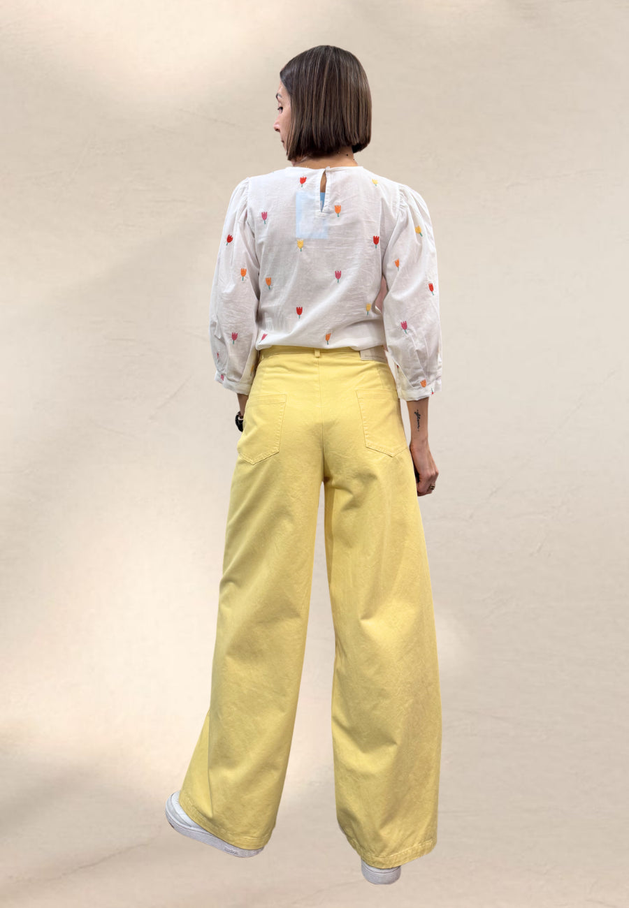 JEANS MEG YELLOW - Compania Fantastica