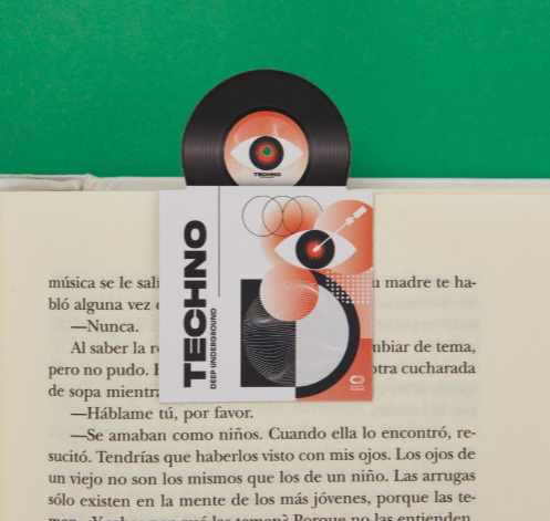 SEGNALIBRO MAGNETIC VINYL TECHNO - Balvi