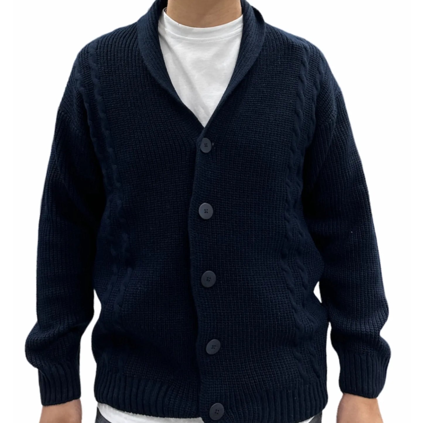 CARDIGAN TRECCIA