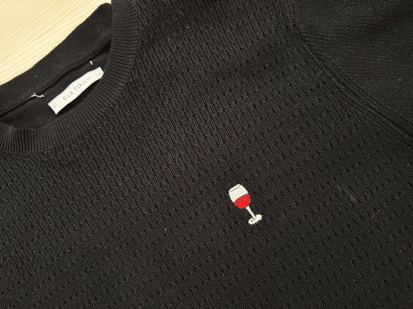 MAGLIONE VINO TRECCIA