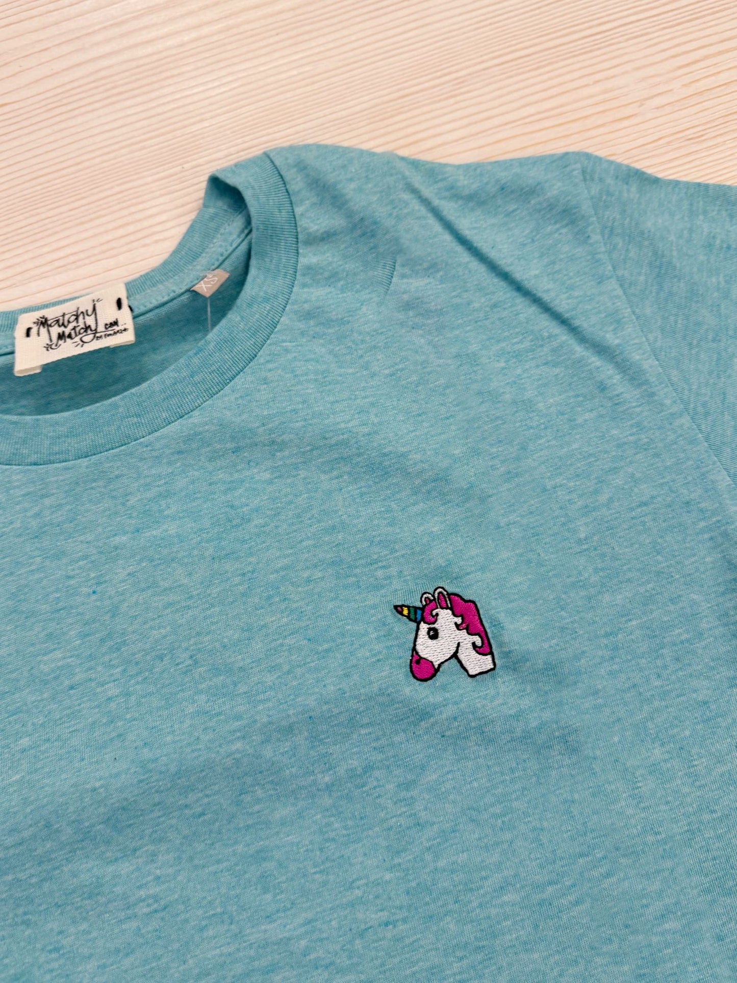 T-SHIRT LOGO UNICORNO - Hand made