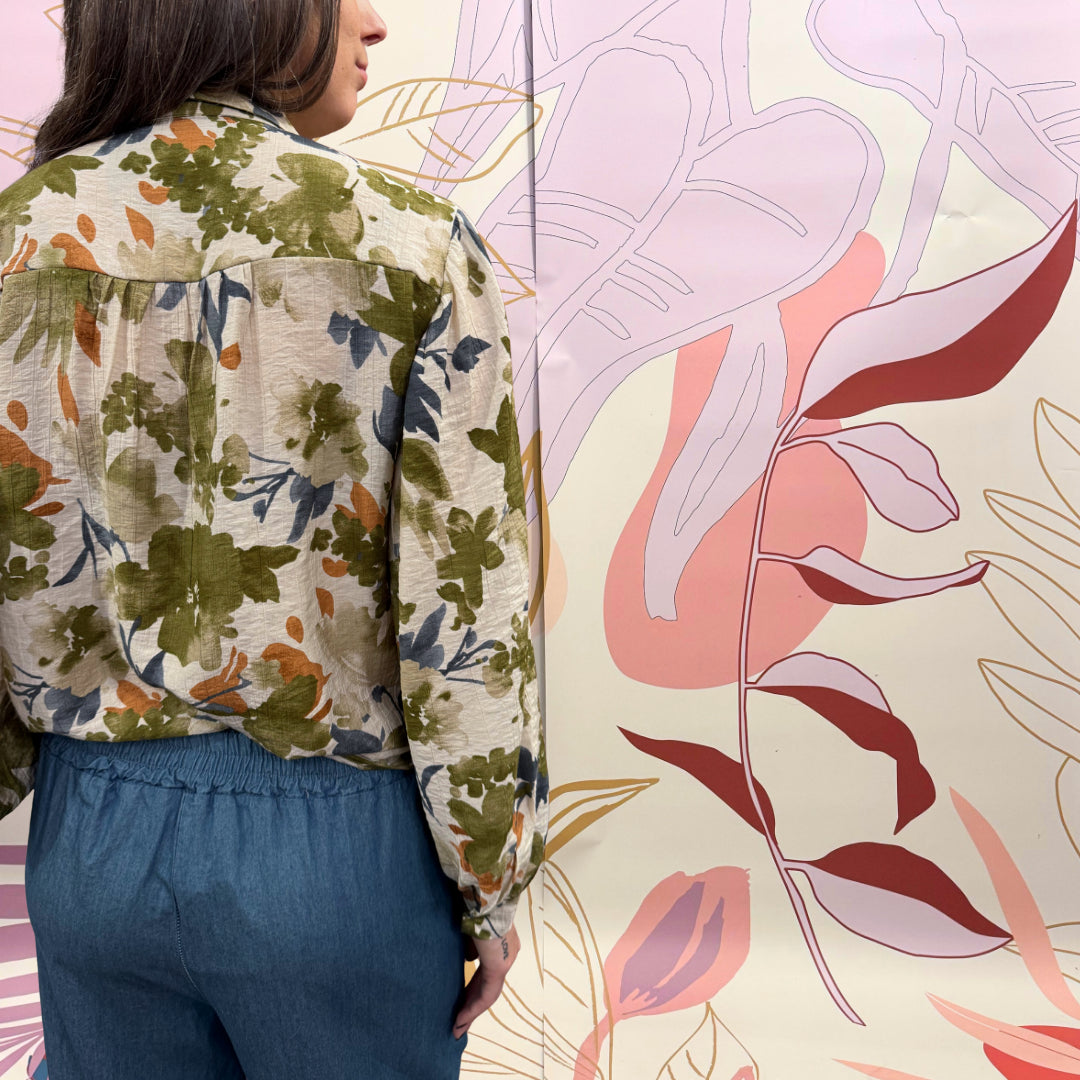 CAMICIA LEAF - Paris Fashion Shop