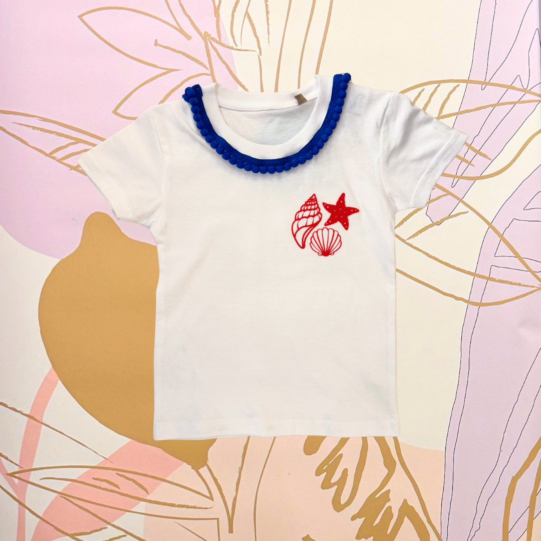 T-SHIRT BABY CONCHIGLIE - Hand made