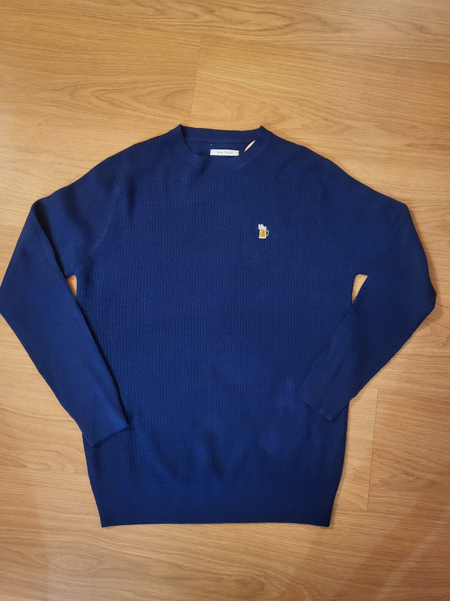 MAGLIONE BIRRA TRECCIA