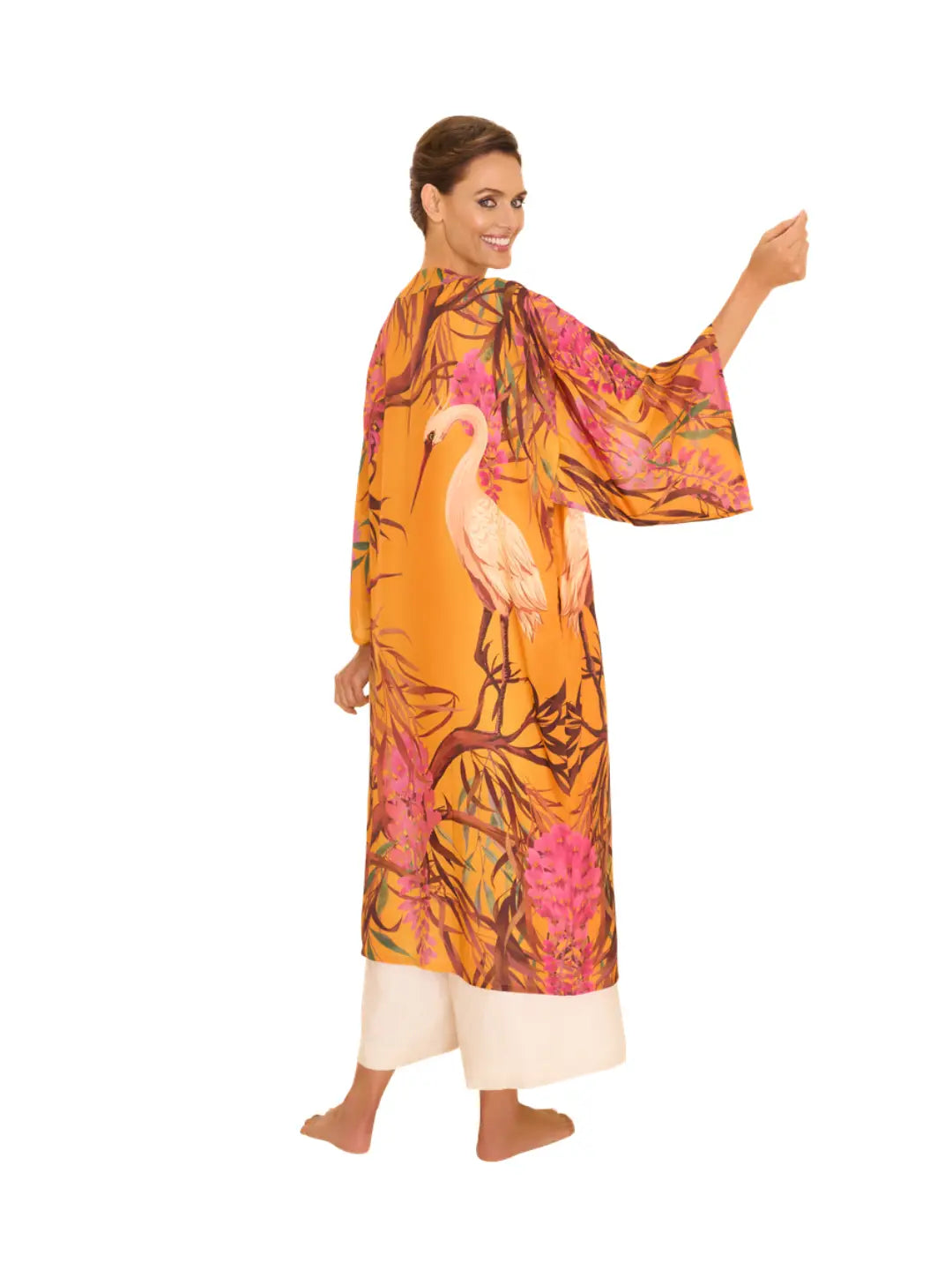 KIMONO GRU - Powder