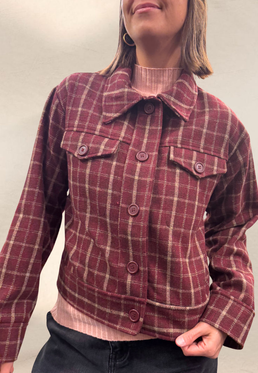 GIACCA AMELIE ROSSA - Paris Fashion Shop