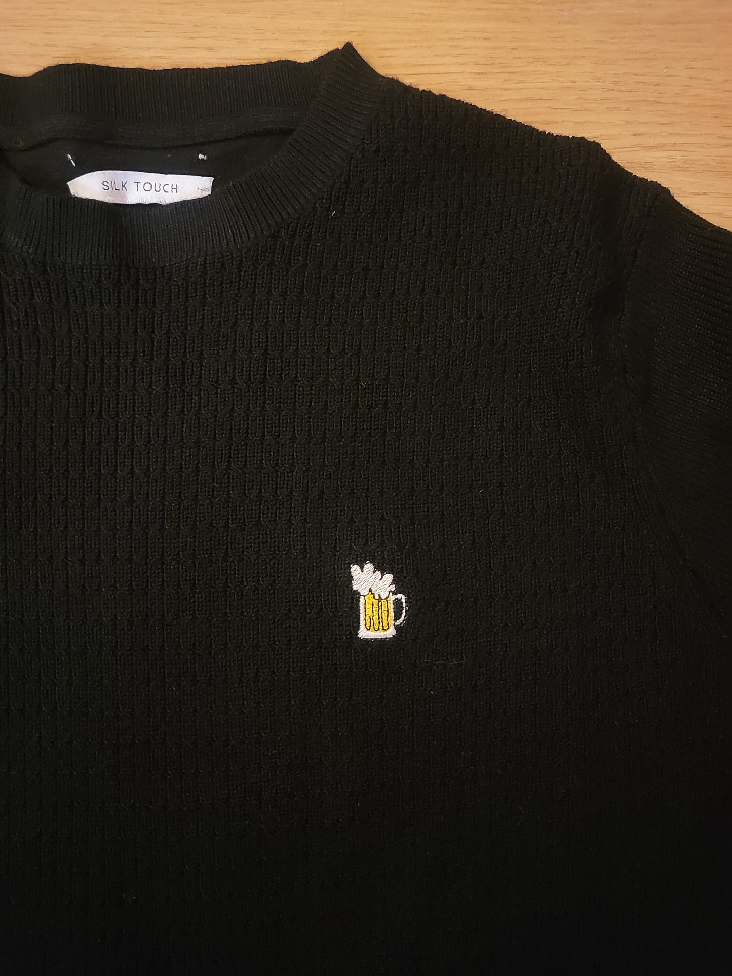 MAGLIONE BIRRA TRECCIA
