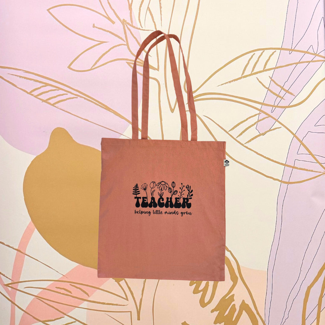 BORSA TEACHER BLOOM - Hand made