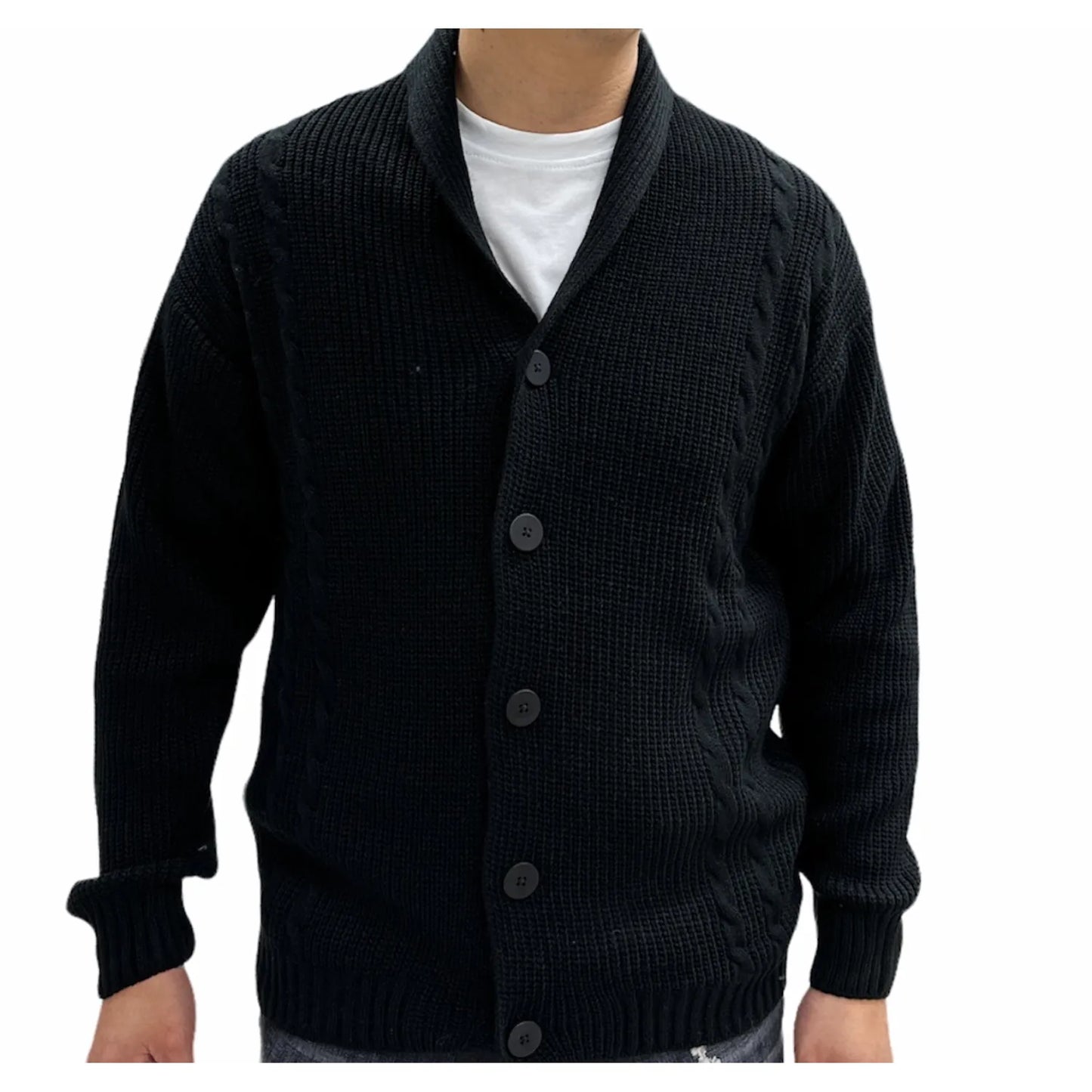 CARDIGAN TRECCIA