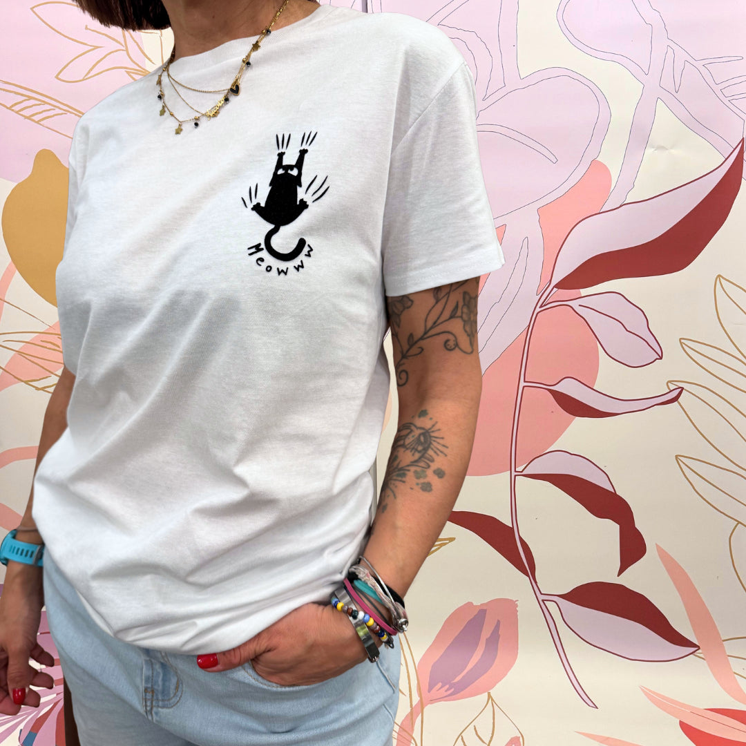 T-SHIRT MEOWWW - Hand made