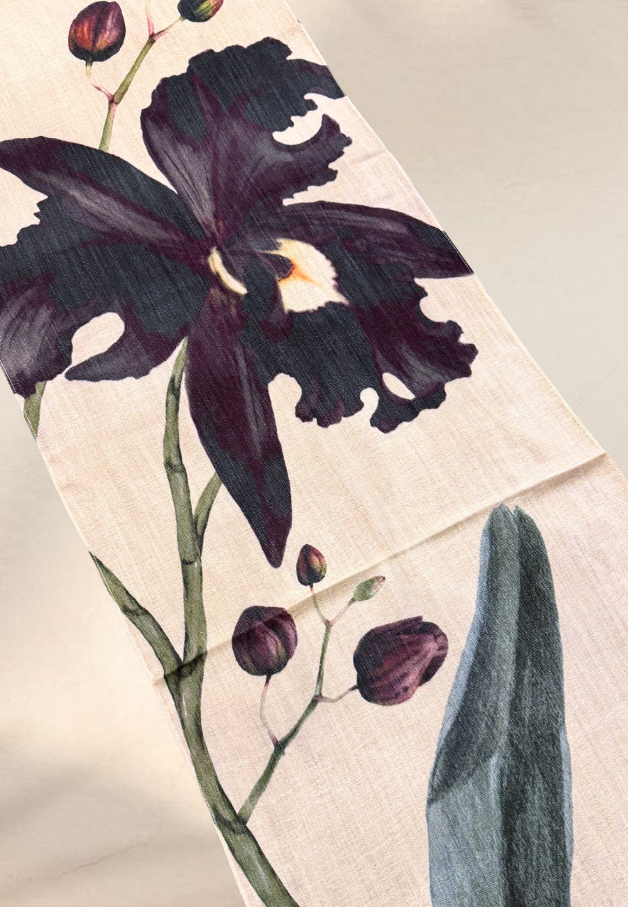 SCIARPA MIDNIGHT ORCHID - Powder