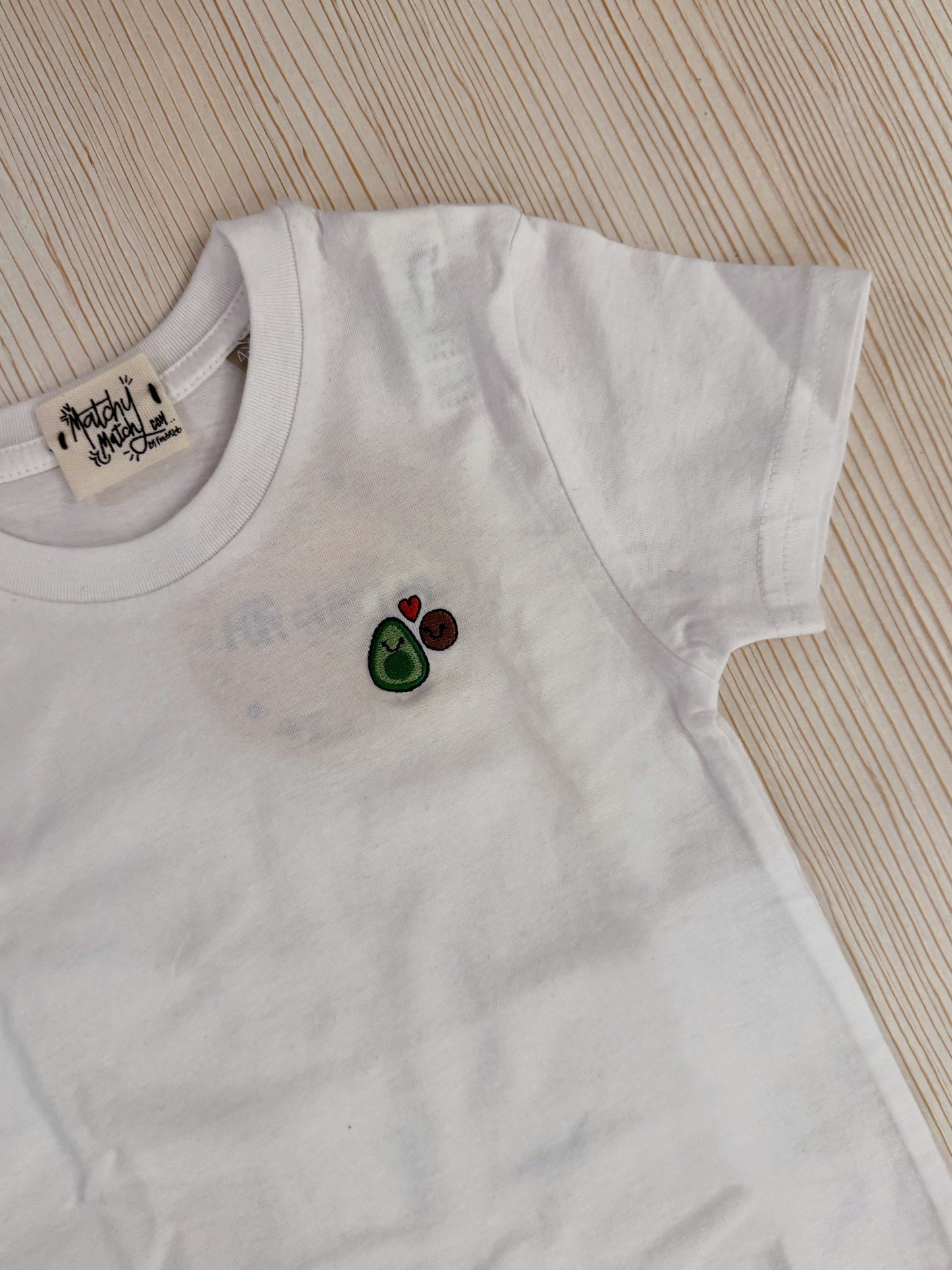 T-SHIRT BABY LOGO AVOCADO