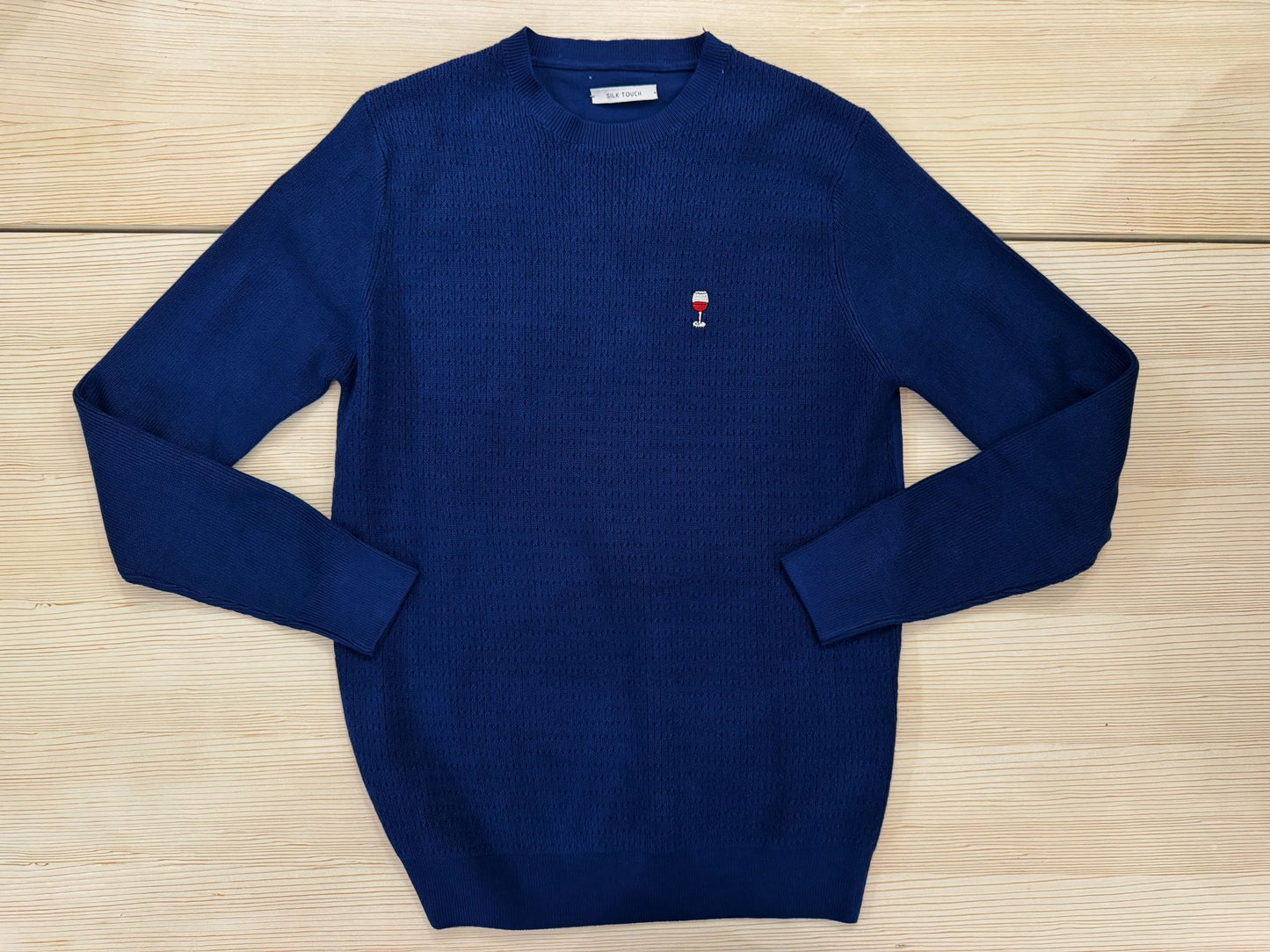 MAGLIONE VINO TRECCIA