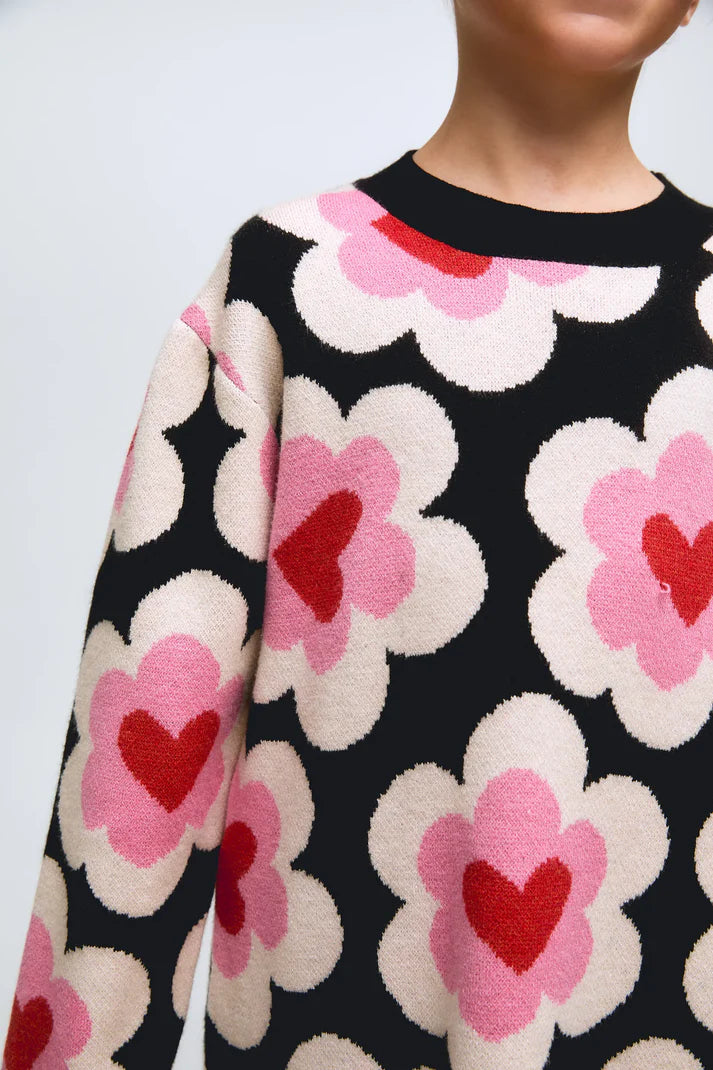 ABITO JUMPER FLOWER IN LOVE BABY - Compania Fantastica