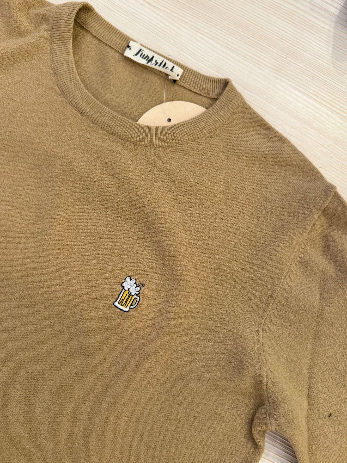 MAGLIONE BIRRA LISCIO