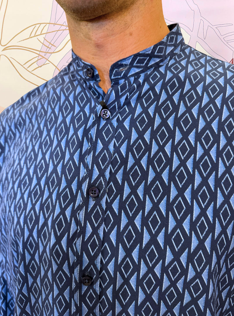 CAMICIA PISTAGNA - Over D
