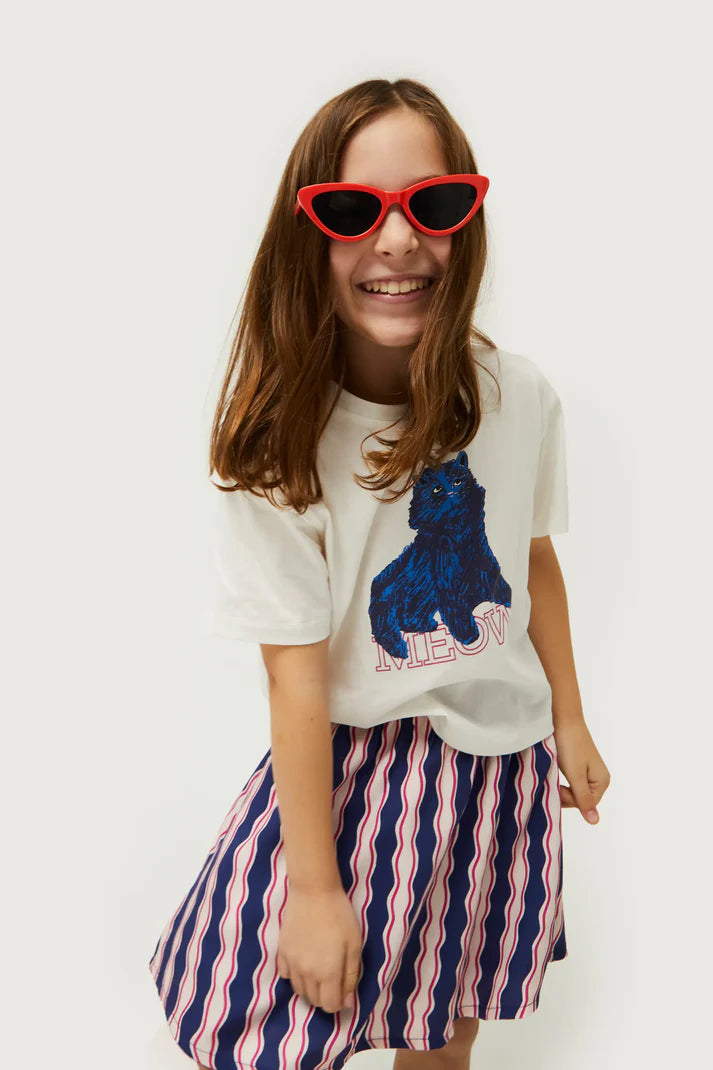 T-SHIRT BIMBA GATTO