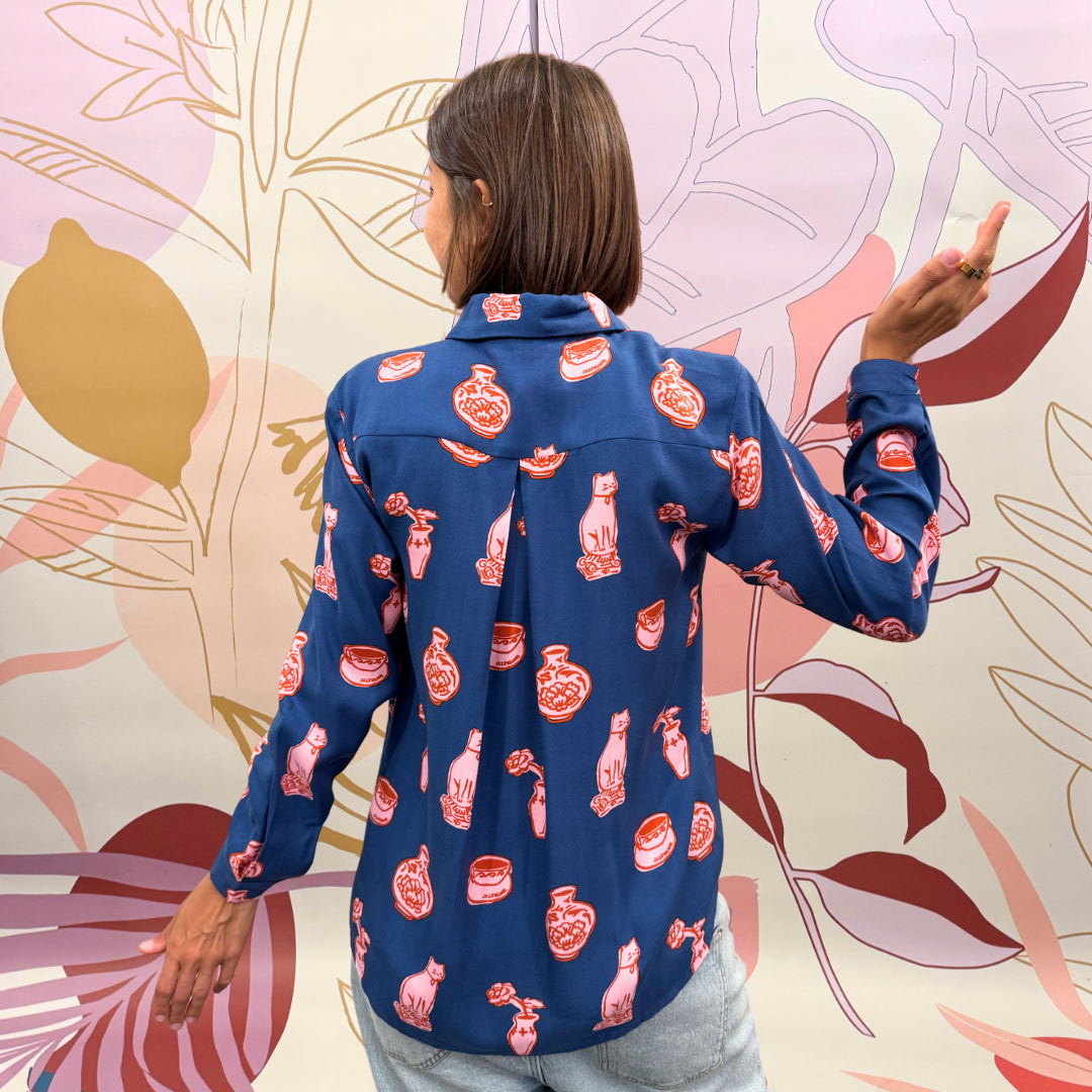 CAMICIA MEOW - Compania Fantastica
