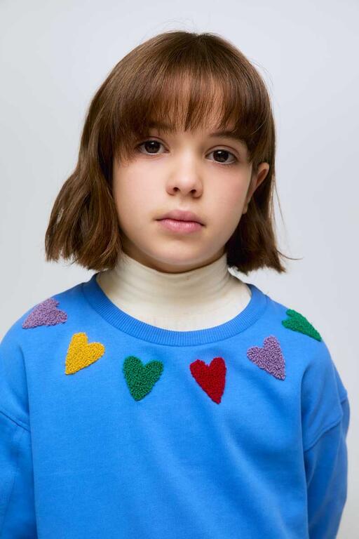 FELPA CUORICINI BABY - Compania Fantastica