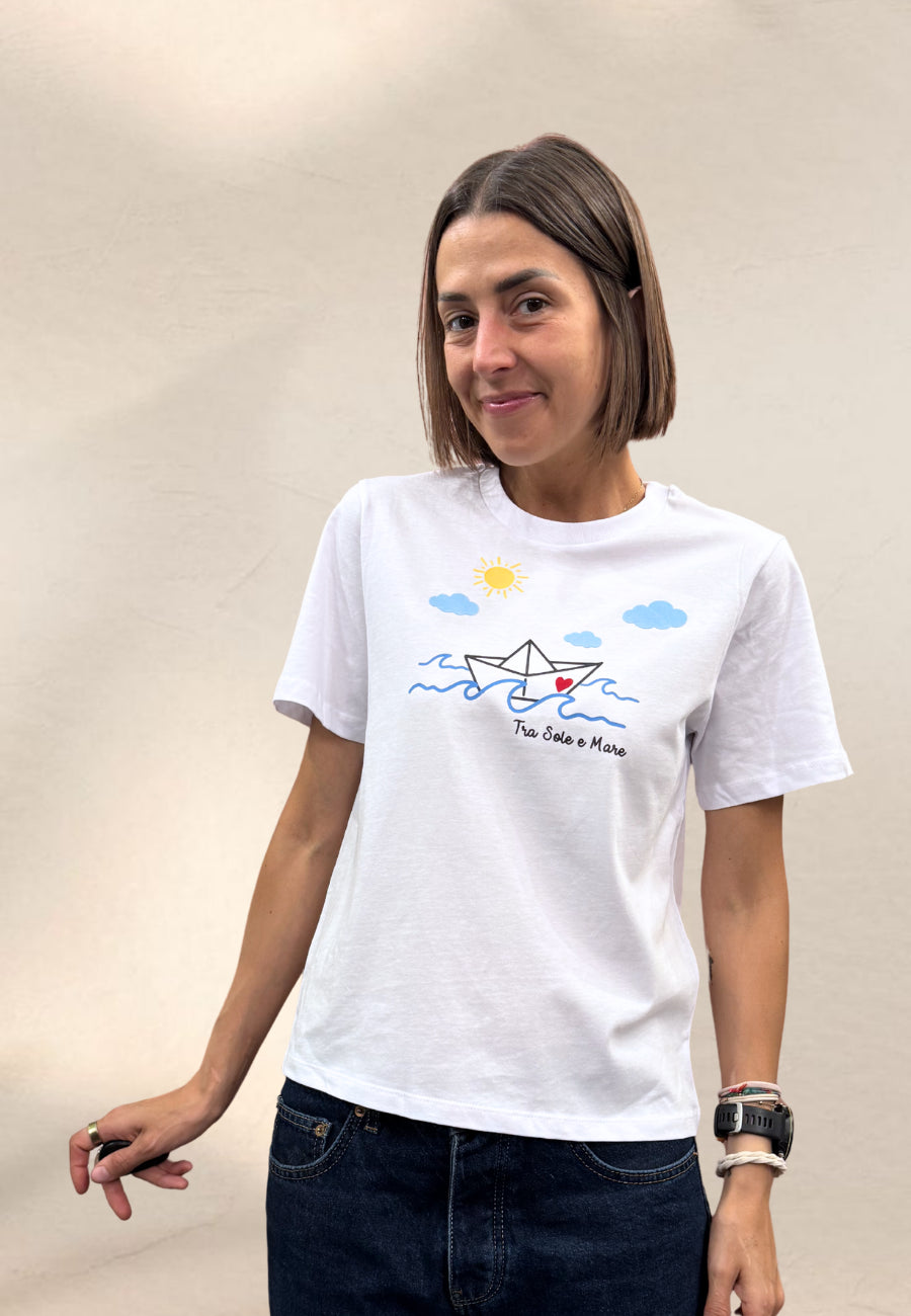 T-SHIRT SOLEMARE - Hand made