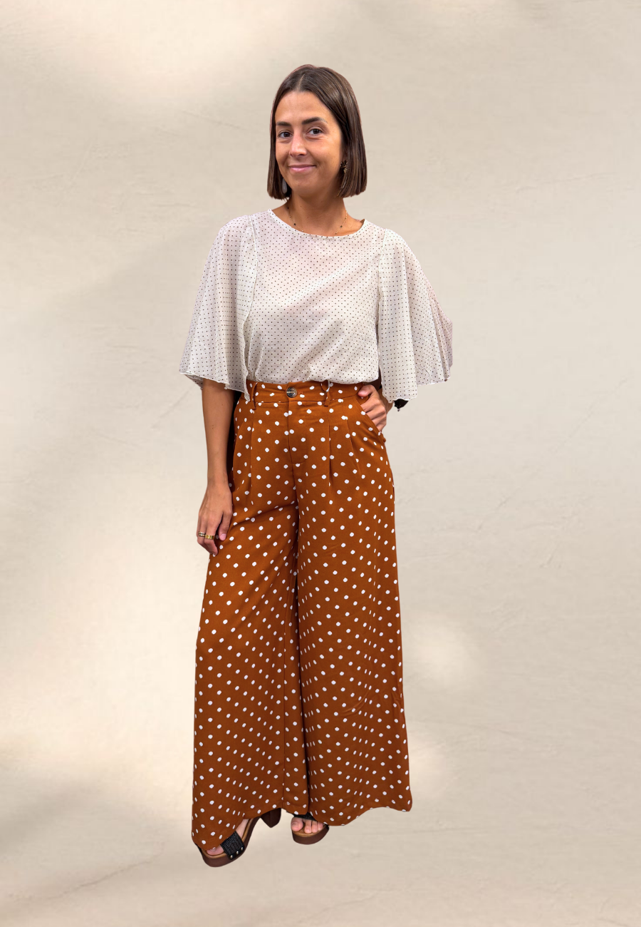 PANTALONE POIS - Paris Fashion Shop
