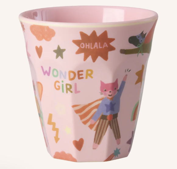 BICCHIERE LARGE HERO PINK - Rice