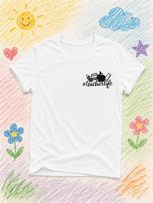 T-SHIRT TEACHER GADGET - Hand made