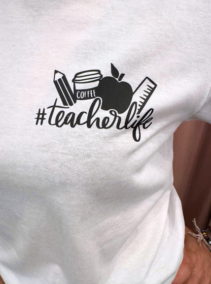 T-SHIRT TEACHER GADGET - Hand made