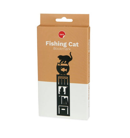 SEGNALIBRO FISHING CAT - Balvi