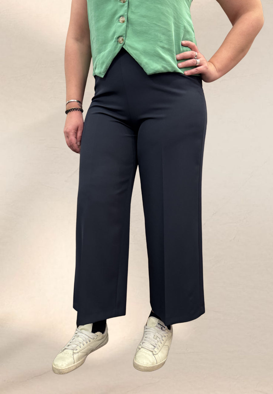PANTALONE NIMES BLU - Jiveley