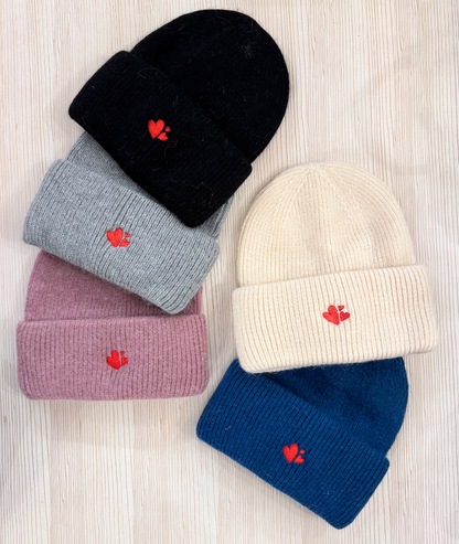 BERRETTO HOT CUORE - Hand made
