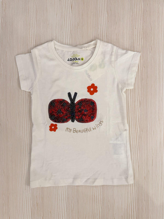 T-SHIRT BABY FARFALLA