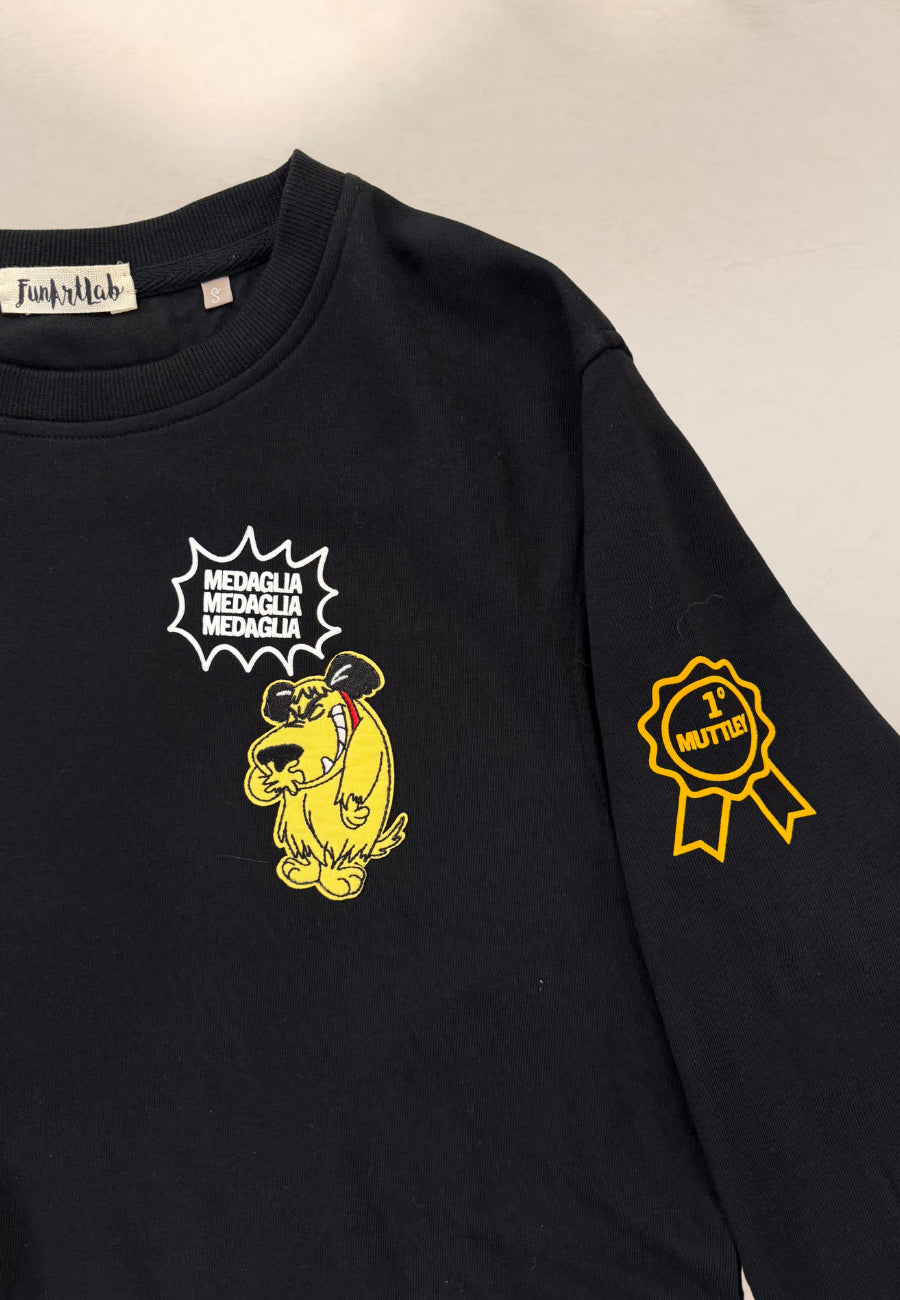 FELPA WACKY RACES MEDAGLIA - Fun Art Lab