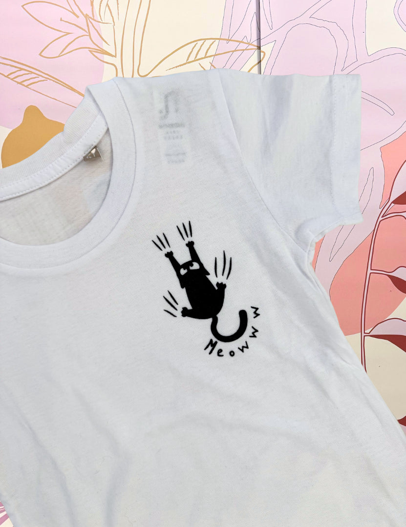 T-SHIRT MEOWWW BABY - Hand made