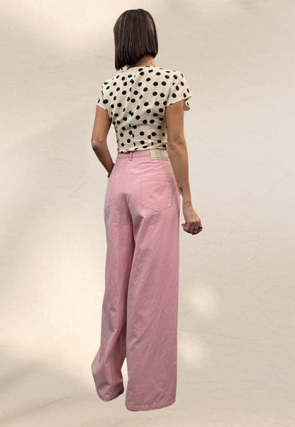 JEANS MEG PINK - Compania Fantastica