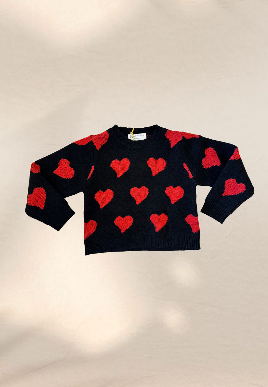 MAGLIONE HEART ATTACK MINI - Compania Fantastica