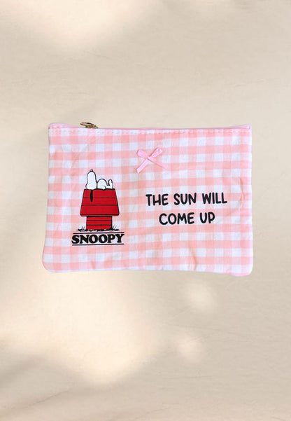 POCHETTE SNOOPY SUN - Hand made
