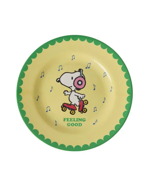 PIATTO YELLOW SNOOPY - Rice