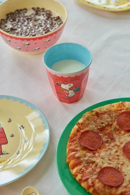 BICCHIERE LARGE SNOOPY RED - Rice
