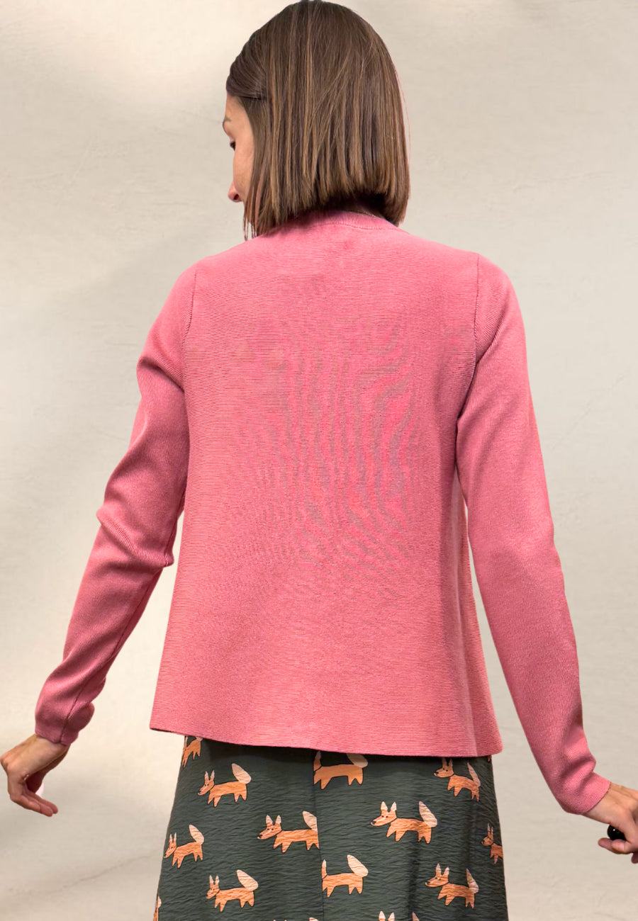 CARDIGAN LUCILLA ROSA - Compania Fantastica