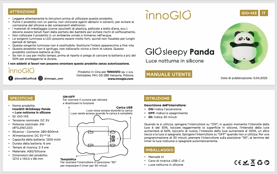 LAMPADA PANCAKE - Innogiò