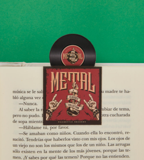 SEGNALIBRO MAGNETIC VINYL METAL - Balvi