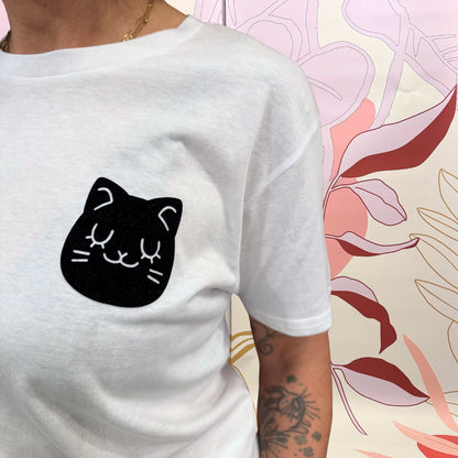 T-SHIRT GATTO - Hand made